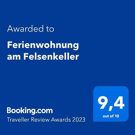 Ferienwohnung Am Felsenkeller Ebrach Buitenkant foto